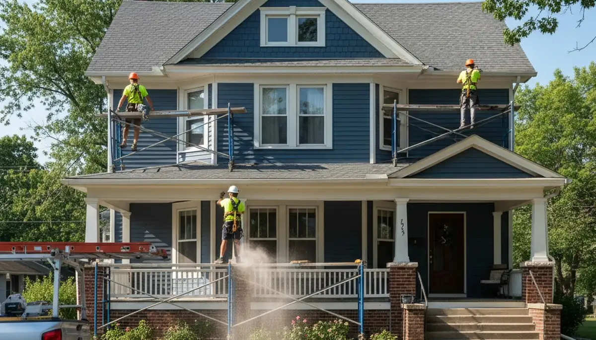 Vinyl siding installation services in Cincinnati, OH for home exterior upgrade