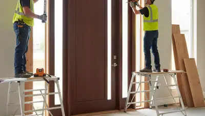 Door installation in Cincinnati, OH for durable, weather-ready home exterior protection