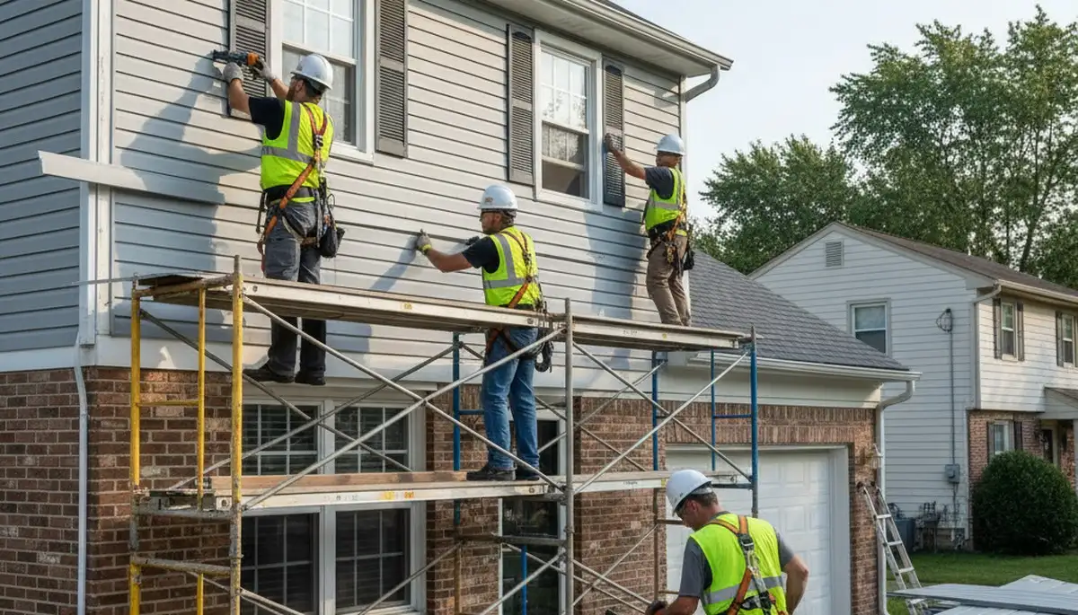 Vinyl siding service in Cincinnati, OH for home exterior replacement and installation