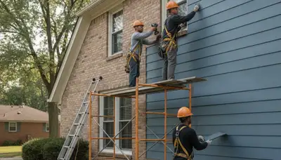 Vinyl siding installation services in Cincinnati, OH for homes and businesses