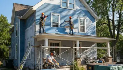 Cincinnati, OH siding company providing vinyl siding installation and replacement services
