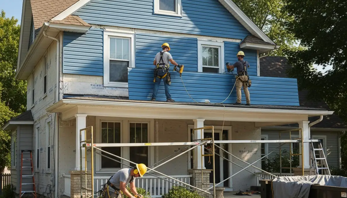 Cincinnati, OH vinyl siding installation by a local siding contractor