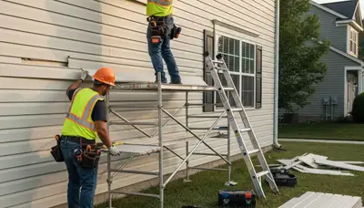 Cincinnati, OH vinyl siding repair by FX Remodeling & Exteriors