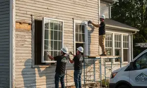 Window replacement for older homes in Cincinnati, OH by a professional siding contractor